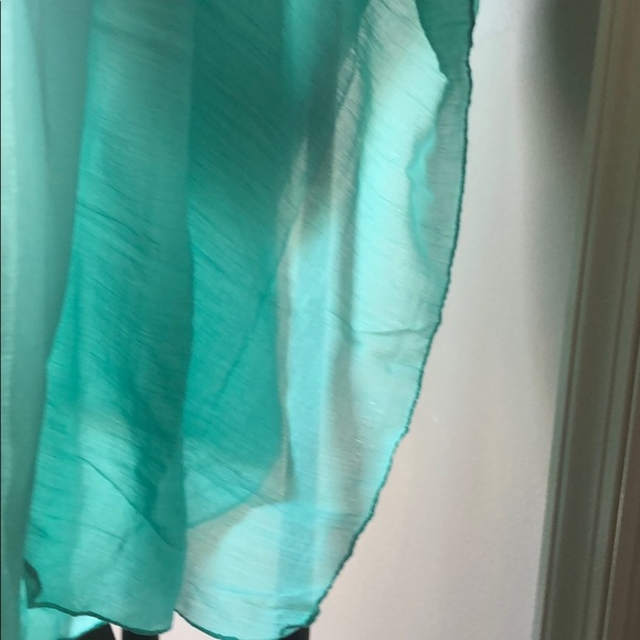 Sea foam Green Lightweight Shawl - Picture 3 of 3